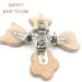 Buy Pack of 10 Wooden Pacifier Clips - Durable Pacifier Chains & Baby Clips for Children - Buy Online on GoSupps.com