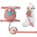 Cute Dog Saddle Bag - Detachable with Harness for Small Size Pets | Dog Apparel Pet Decoration for Daily Walking Hiking Training Hunting Outdoor Adventure R-c M - Buy Online on GoSupps.com