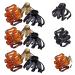 Lurrose 9 Pieces Small Hair Clips - Octopus Shiad Barrettes & Mini Jaw Clips for Women & Girls | Perfect Hair Accessories for All Styles - Buy Online on GoSupps.com