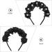 Beavorty Halloween Skull Headband Flower Crown Hair Bands Creepy Headband Gothic Flower Hair Hoops for Halloween Cosplay Festival Hair Accessories - Buy Online on GoSupps.com