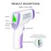 CRFISH Touchless Forehead Thermometer with Fever Alarm - Accurate Digital Infrared Thermometer for Adults & Kids - Large LCD Display - Silent Mode - White - Buy Online on GoSupps.com