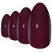 Shop Bling Art Brown Red Stiletto Almond False Nails - 24 Long Tips with Glue | Premium Artificial Nails for Stunning Looks - Buy Online on GoSupps.com