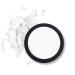 Erinde single white eyeshadow pallet nude tones matt eyeshadow palette waterproof pressed powder eyeshadow palette high pigmented & long lasing basic shade eye makeup 201 white