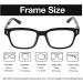 Reducblu Stylish Women's Reading Glasses - Clear Lens 5 Pairs Mix 2.25 Diopters | Spring Hinge Eyewear - Buy Online on GoSupps.com