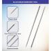 Blackhead Remover Pimple Popper Tool Pimple Extractor Popper Tool Stainless Steel Pimple Extractor Blackhead Removal Tool (Silver) - Buy Online on GoSupps.com