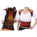 Derbut Turmaline Magnetic Posture Corrector for Back & Shoulder Pain Relief - Self-Warming Lumbar Support Belt (M Size 108 Magnets) - Buy Online on GoSupps.com