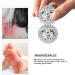 Magnetic Massage Ball - 1 Pair Silver Acupuncture Handballs for Finger Stiffness Relief & Deafness | 1.3-Inch Massage Therapy - Buy Online on GoSupps.com