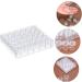 FRCOLOR Nail Stuff Organizer 1 Set Storage Box Sequin Trim Diamond Decor Manicure Organizer Container Clear Container Small Item Organizer Container Clear Bottle Plastic Diamond Box Nail - Buy Online on GoSupps.com