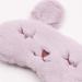Soft Plush Animal Eye Mask for Women Girls - Purple Rabbit Sleep Mask for Home & Travel - Buy Online on GoSupps.com