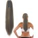 Extension Synthetic 22Inch Long Straight Fake Ponytail For Women Solid Color Tailorable Heat Resistant Hair Extensions For Makeup Hairstyling 1 Style 1 - Buy Online on GoSupps.com