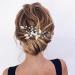Fashband Bridal Hair Pins Clips - Silver Leaf Opal Pearl Accessories for Women & Girls (Pack of 2) - Buy Online on GoSupps.com