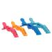 Colortrak Croc Hair Sectioning Clips Bucket - 12 Pack for Coloring, Cutting, and Styling - No Slip Rubber Grip - Assorted Colors - Buy Online on GoSupps.com
