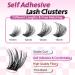 Self Adhesive Lash Clusters Kit - Press-on Lashes 10-16MM No Glue Reusable Fuss-Free Individual Lash Extensions (36PCS) - A01 - Buy Online on GoSupps.com