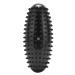 Massage ball durable odorless PVC muscle relief portable multifunctional foot massage roller for plantar fasciitis in the back (black)