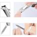 5in1 Multi Tool Nail Clippers Ultra Slim Foldable Multifunctional Pocket Nail Cutter With Nail File Nose Hair Scissors Screwdriver Key Chain Portable Mini Multi Nail Clippers for Travel Hiking Camping - Buy Online on GoSupps.com