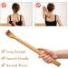 2-Piece Wood Back Scratchers - Long Handle for Itching Relief & Body Relaxation | Durable & Effective Itch Relief - Buy Online on GoSupps.com