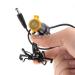 OUBO 3W Clip Clamp LED Head Light Lamp for Dental Binocular Loupes Glasses Tool