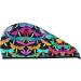 Cute Dragonflies Coral Velvet Hair Drying Cap with Buttons | Perfect for Curly Long & Thick Hair | Anti-Frizz Solution - Buy Online on GoSupps.com