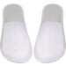 40 Pairs White Disposable Slippers - Soft Closed Toe One Size Fits All for Travel Home Hotels Salons & More - Buy Online on GoSupps.com