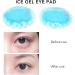 Luqeeg Ice Gel Eye Pillow Warm Cold Compress Ergonomic Design Round Eye Pack Cooling Gel Eye Pillow with LeakProof Design for Eye Fatigue Swelling Relief Students - Buy Online on GoSupps.com