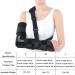 Buy SFKLYU Arm Sling Shoulder Immobilizer - Rotator Cuff Support Brace & Elbow Immobilizer - Medium Size for Injury Relief - International Shipping Available - Buy Online on GoSupps.com