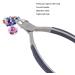 Stainless Steel Cuticle Nipper Large Flat Mouth Clipper with Easy Grip Dead Skin Remover for Nail Art & Care - Buy Online on GoSupps.com