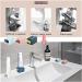 Three Piece Toothpaste extruder Toothpaste Roller extruder Bathroom extruder Toothpaste Dispenser Cosmetics Cream Toothpaste Lotion - Buy Online on GoSupps.com