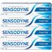 Sensodyne Toothpaste for Sensitive Teeth Strong Teeth&Healthy Gums Fresh Gel 2.64 Ounce (75g) - Pack of 4
