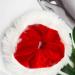 Frcolor 5pcs Christmas Hair Scrunchies - Red Elastic Ponytail Holders for Women & Girls - Buy Online on GoSupps.com