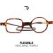Reading Glasses with Magnets & Anti Blue Light Filter | DIKRIK DALI Havana - 6 Colors 5 Graduations | International Shipping Available - Buy Online on GoSupps.com
