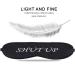 Funny Shut Up Red Silk Sleep Mask for Women - Cute & Comfortable Eye Mask for a Full Night's Sleep - Buy Online on GoSupps.com