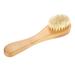 Face cleaning brush portable massage brush wooden handle face brush peeling cleaning skin brush massage and deep cleaning