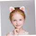 FRCOLOR 5 Pairs children's hairpin animal halloween hair clip ears hair clip cosplay hair clips hairbows kids kid hair accessories Plush Cat Ear Hair Clips fabric Headband Baby hairy - Buy Online on GoSupps.com