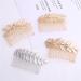 Samlbale 4 pcs Gold Leaf Decorative Hair Combs - Wedding & Bridesmaid Hair Accessories - Buy Online on GoSupps.com