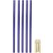 Eyebrow Pencil Makeup Beauty Gold Eyebrow Pencil Sharpener Set for Professionals (Black eyebrow pencil (blue leather)) - Buy Online on GoSupps.com