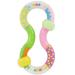 Bieco Ringrassel Baby with movable elements |Bite ring |Rasselring Baby Ringrassel Greifling Rassel Ring Rassel Motoric Toys |Sensorism toys for babies