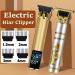 Pro Hair Clipper Bald Hair Clipper Trimmer Men's Rechargeable Lawn Mower T-Shaped Contour Hair Clipper Shaver Old-Fashioned Hair Clipper Cordless(Gold) - Buy Online on GoSupps.com
