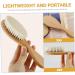 SECFOU Baby Hair Brush Set - Soft Wood Bristles for Newborns and Toddlers - Buy Online on GoSupps.com