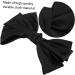 FRCOLOR Bow Hairpin Bride Hair Bow Elegant Hair Bow Bridal Headpieces for Wedding Back Hair Bow Holiday Hair Pins French Hair Clips Hair Bow Clips Baby Bow Tie Items Fabric (cotton) 24x14cm Black - Buy Online on GoSupps.com
