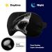 Sleep Mask for Men & Women - Black Shark Head Eye Cover Breathable Adjustable Light Blocking Eyeshade for Sleeping & Naps - Buy Online on GoSupps.com