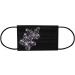 Adults Black Disposable_Face_Masks_Butterflies_Printed_Face_Cover Non-Woven Fabric Comfotable for Outdoor Daily Protction - Buy Online on GoSupps.com