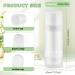 Wresty 10 Pcs 60ml/2oz Deodorant Containers Twist Up Empty Deodorant Tubes Plastic Refillable Deodorant Bottles DIY Homemade Deodorant Container Stick (clear) - Buy Online on GoSupps.com