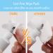 200 Lint-Free Cotton Pads for Cosmetic & Nail Cleaning | Nonwoven Cloths & Nail Polish Remover Pads - Shop Internationally! - Buy Online on GoSupps.com