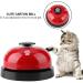 FDIT Dog Door Bell - Durable Pet Training Press Bell for Toilet Training - Iron Desk Call Bell (Red) - Buy Online on GoSupps.com