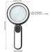 Professional Magnifier Adjustable Wide Application 85mm Lenses Diameter for Home Full of Stars - Buy Online on GoSupps.com