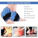 NEWGO Ankle Ice Pack for Injuries - 2 Pack Reusable Cold Pack for Surgery Recovery, Swelling, Plantar Fasciitis & Tendonitis - Blue (2pack) - Buy Online on GoSupps.com