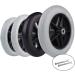 Wheelchair Front Wheel Set of 2 Swivelors for Wheelchairs PVC Rollator Front Wheels Replacement Wheels for Wheelchairs/Gray/15Cm/6In(Narrow)(Gray 17Cm/7In) 17Cm/7In Grey - Buy Online on GoSupps.com