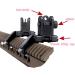 Ultralight Flip Up Sight Set - 45 Degree Offset Front & Backup Rear Sight - Buy Online on GoSupps.com