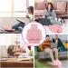 Flintronic Electric-Free Foot Heaters - 2L Hot Water Bottle for Soft Warm Feet | 2-in-1 Foot Heating Pads in Pink - Ideal for Men & Women - Buy Online on GoSupps.com