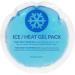EverOne Round Reusable Gel Ice Packs with Cloth Backing - Hot & Cold Therapy for Injuries and Breastfeeding - 5 Count - Buy Online on GoSupps.com